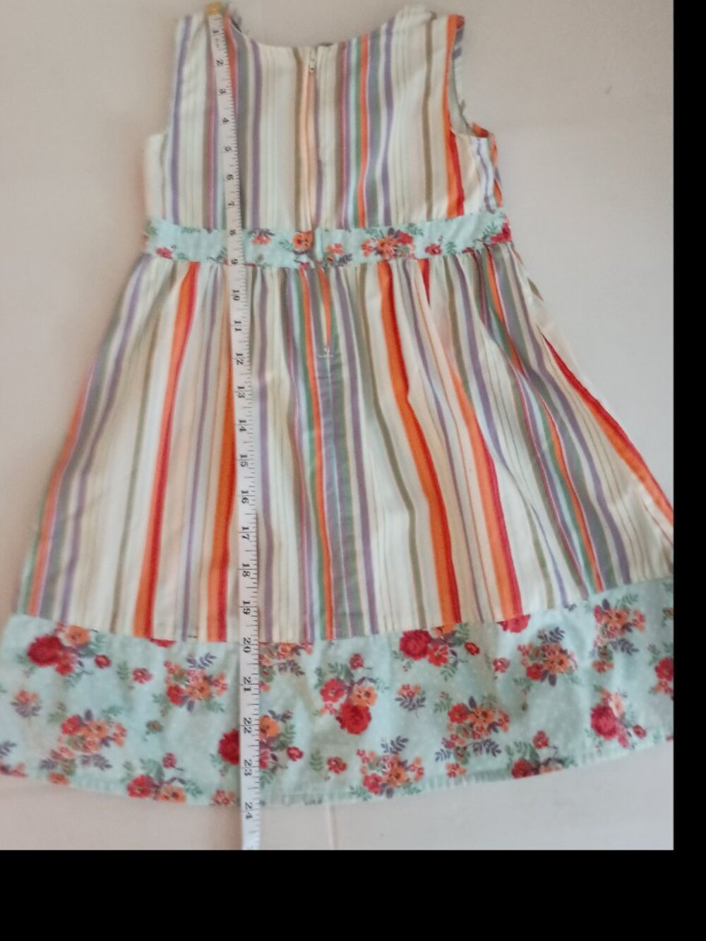 Old Navy Girls Colorful Striped Sundress Size 5 - Picture 10 of 12